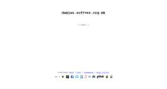 Desktop Screenshot of damjan.softver.org.mk