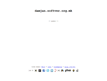 Tablet Screenshot of damjan.softver.org.mk